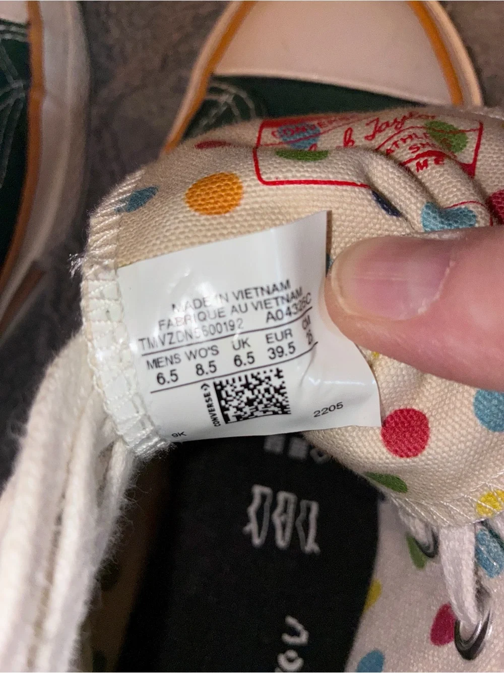 Converse High Top Sneakers - X Golf Wang Custom Chuck 70 High - Picture 7 of 8